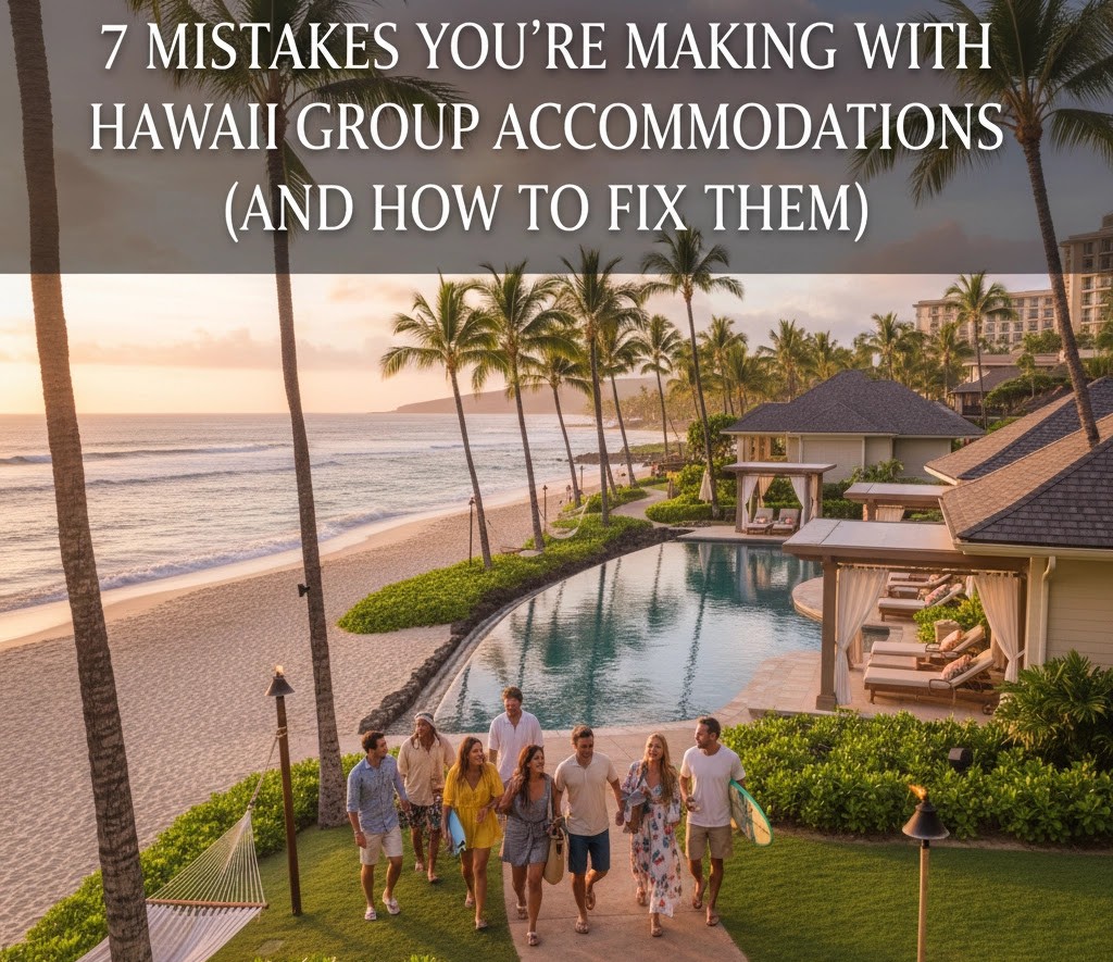 7 Mistakes You're Making with Hawaii Group Accommodations (and How to Fix Them)