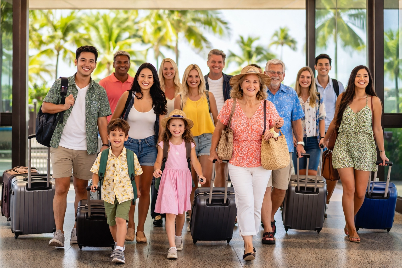 5 Steps to Coordinate Airport Arrivals and Transportation for Hawaii Large Group Rentals (Easy Guide for 16 Guests)